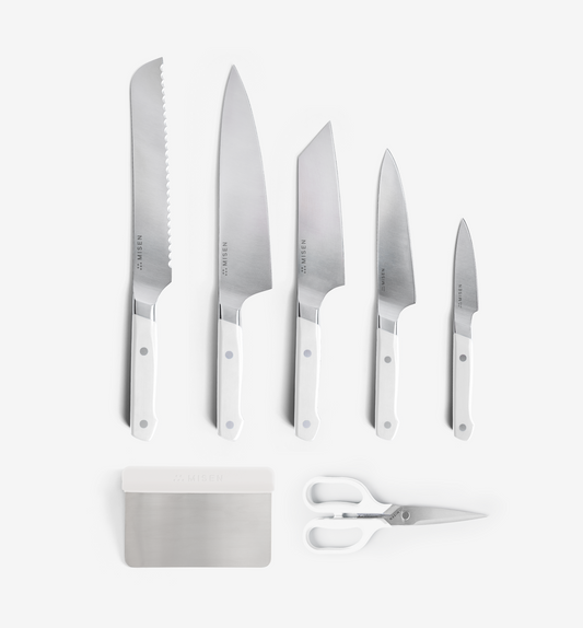 7-Piece Knife Set (ACUTO440) - White