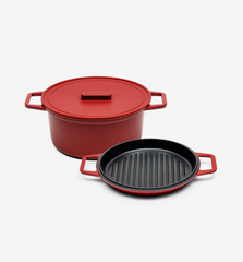 Enamel Cast-Iron Dutch Oven