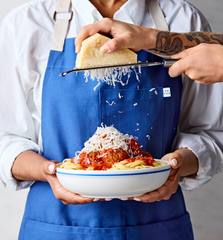 8-Piece Pasta Bowl Set - Red