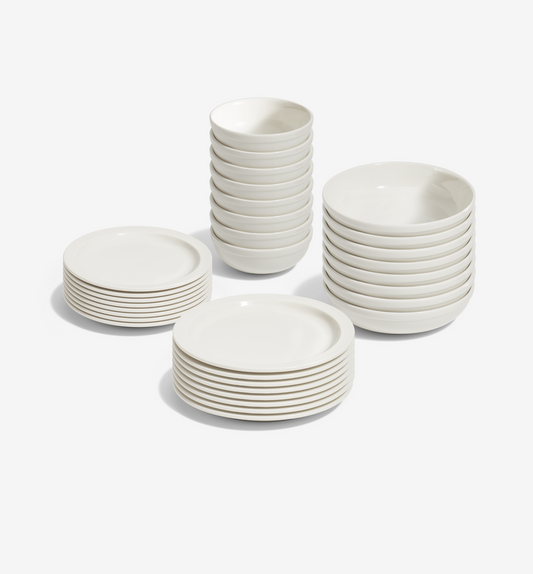 32-Piece Dinnerware Set (Serves 8) - White
