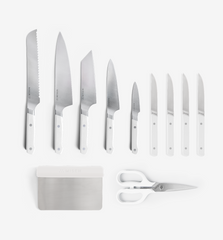 11-Piece Knife Set (ACUTO440) - White