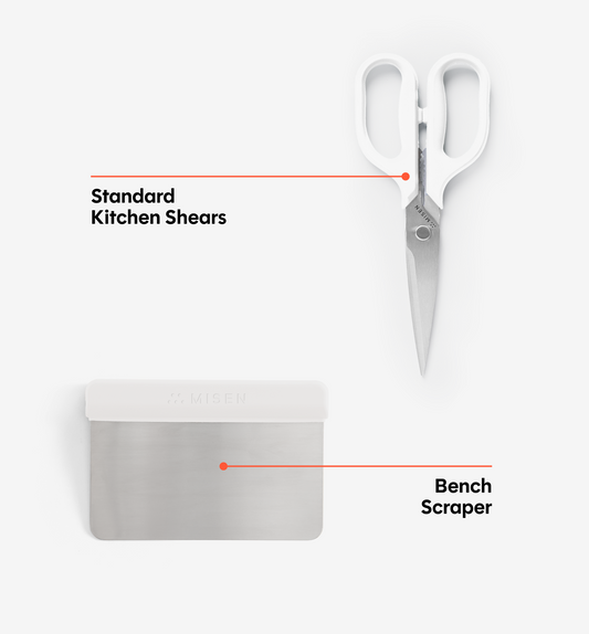 11-Piece Knife Set (ACUTO440) - White
