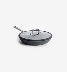 10” Pre-Seasoned Carbon Steel Frying Pan + Glass Lid
