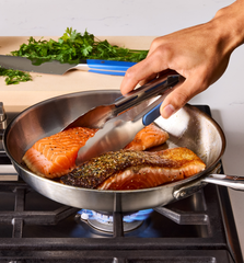 8" + 10" + 12" Stainless Steel Frying Pan