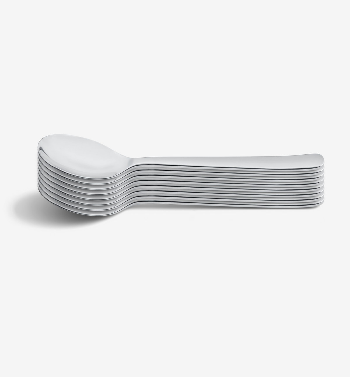 8-Piece Dinner Spoon Set - Polished