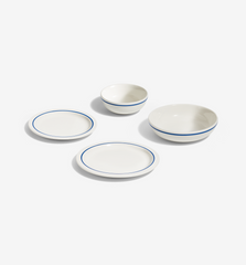4-Piece Dinnerware Set (Serves 1) - Blue
